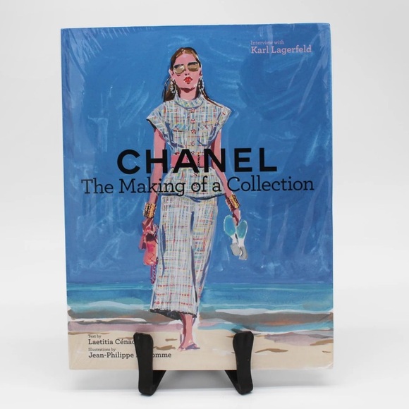 CHANEL Other - CHANEL Illustrated Fashion Book with Blue Cover